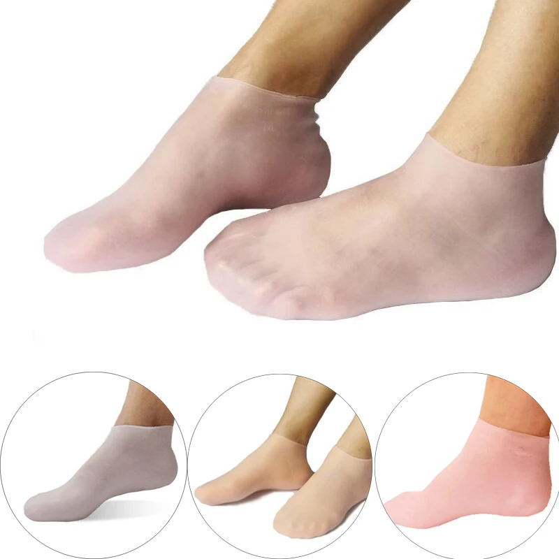 2Pcs Silicone Foot Care Socks  - Xl Skincare ulasan dan harga