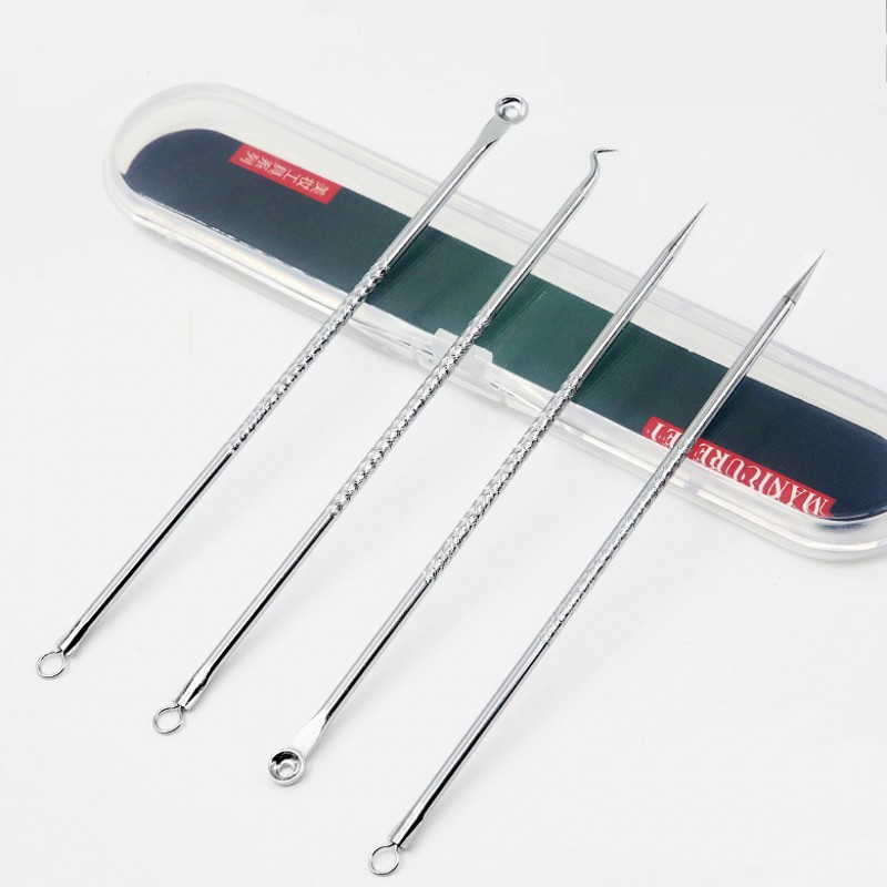 4pcs/set Acne Removal Needles  - Skincare Qv ulasan dan harga