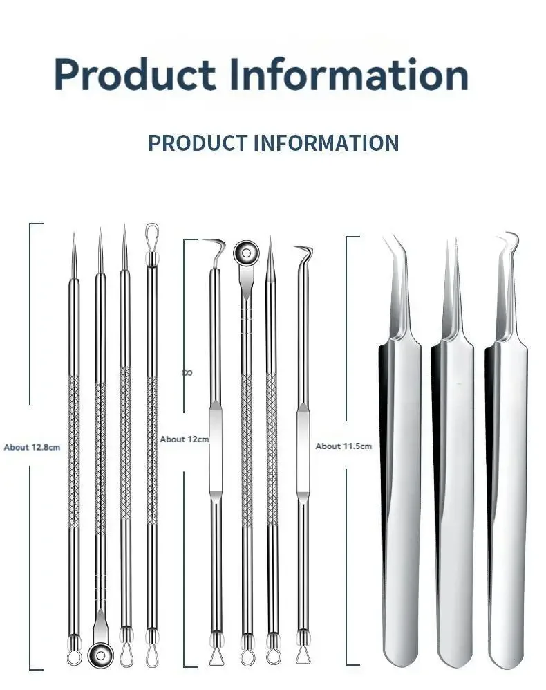 11Pcs/Set Acne Needle Blackhea - Skincare Qv ulasan dan harga