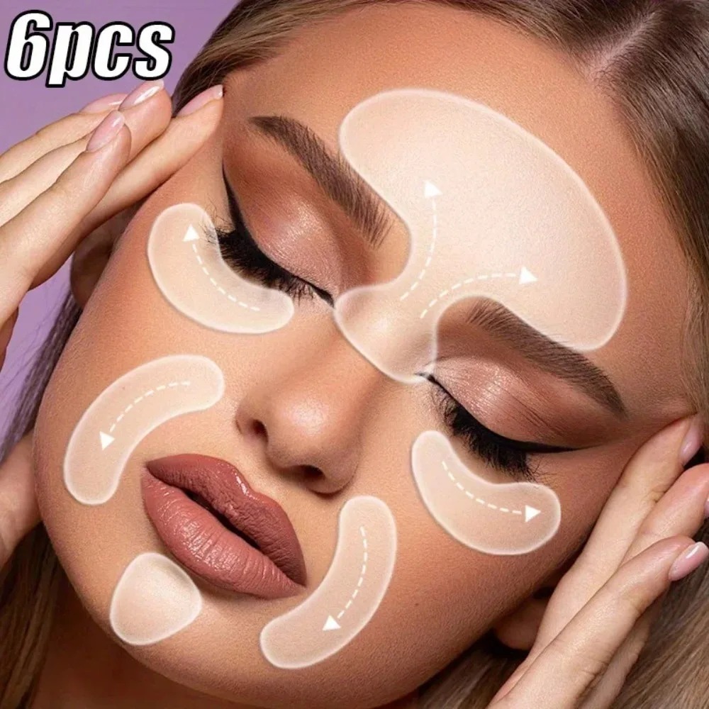 6PCS Reusable Silicone Anti-Wr - Skincare Qv ulasan dan harga