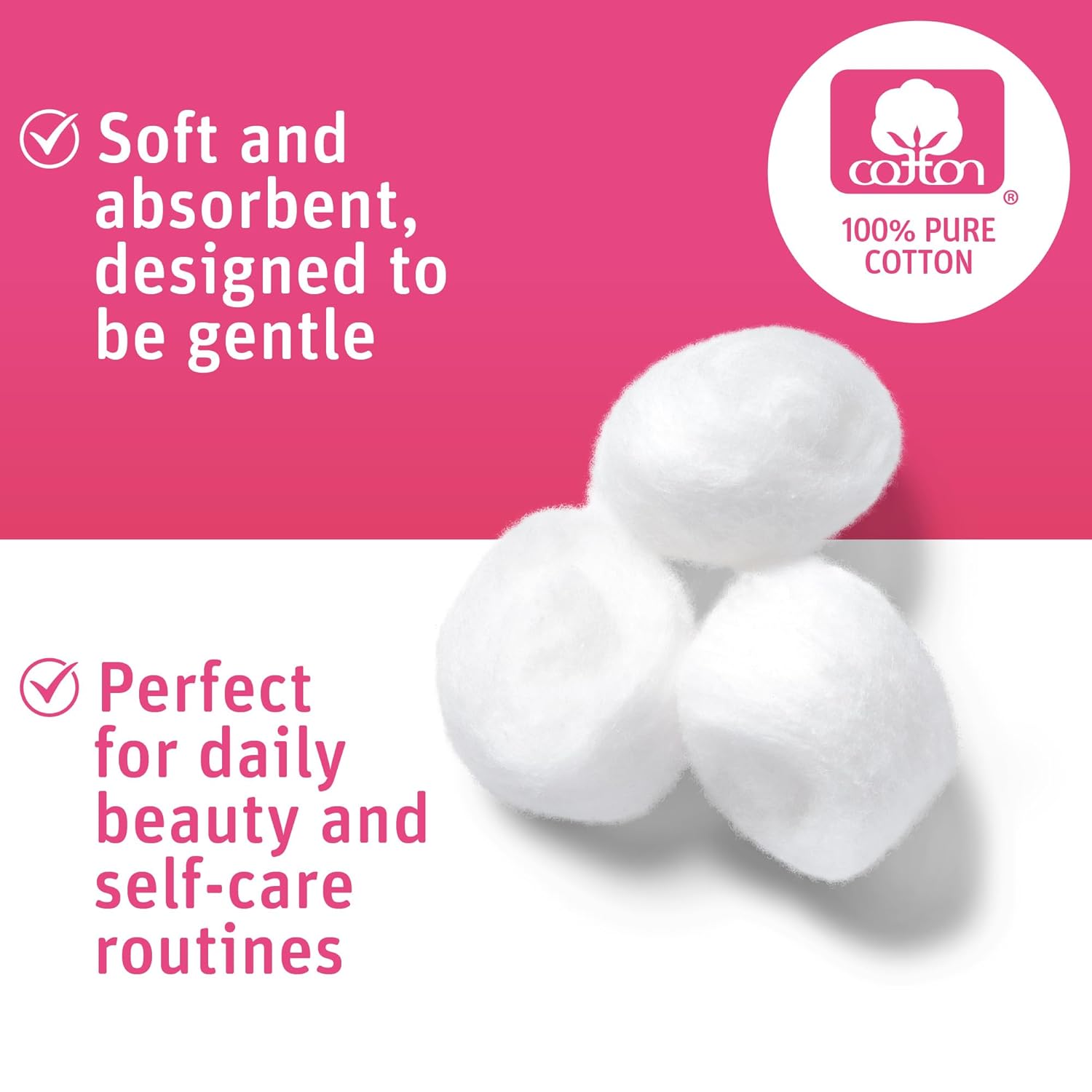 100% Pure Cotton Balls (600 Co - Xl Skincare ulasan dan harga