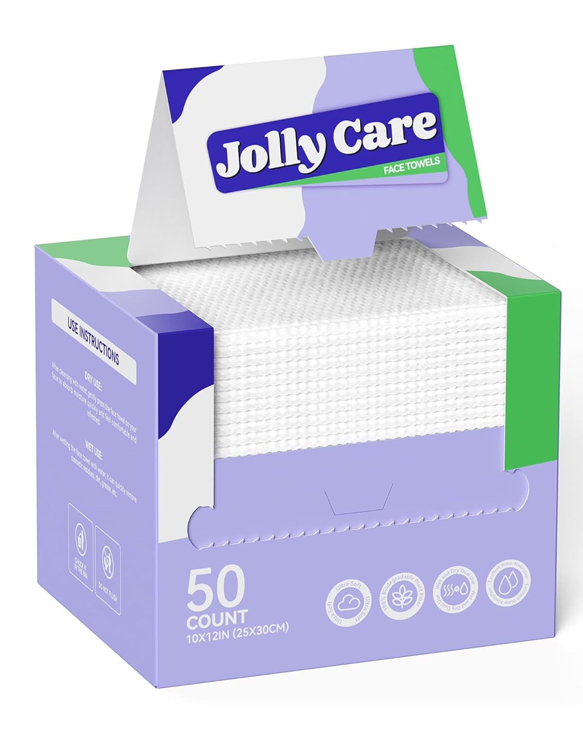 XL Disposable Face Towels 10x1 - Xl Skincare ulasan dan harga