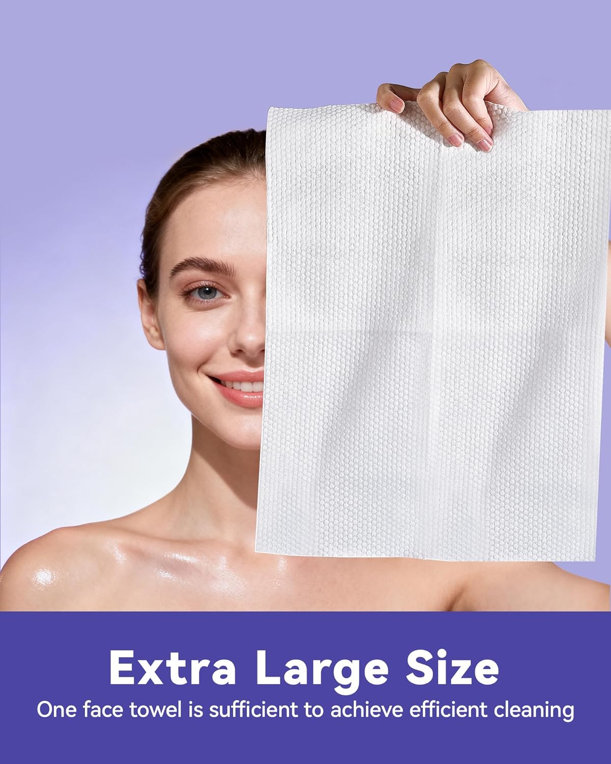 XL Disposable Face Towels 10x1 - Xl Skincare ulasan dan harga
